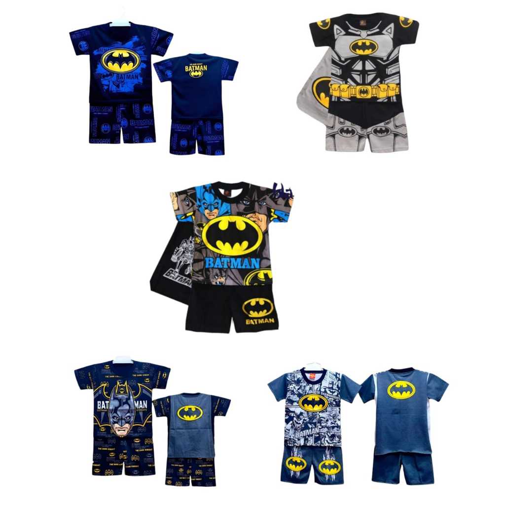 ชุดเสื้อผ้าเด็กแขนสั้น BATMAN