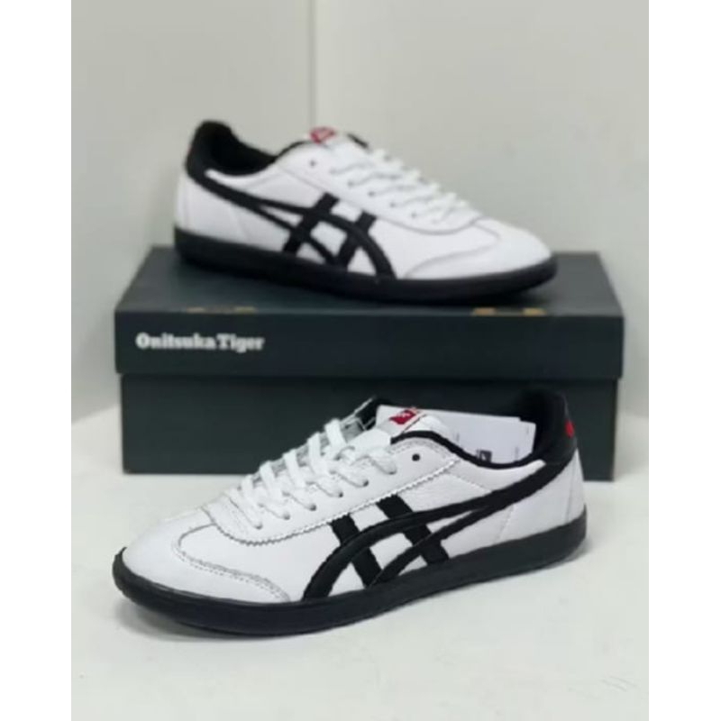 ล่าสุด Onitsuka Tiger Tokuten White Black Shoes รองเท้าลําลอง