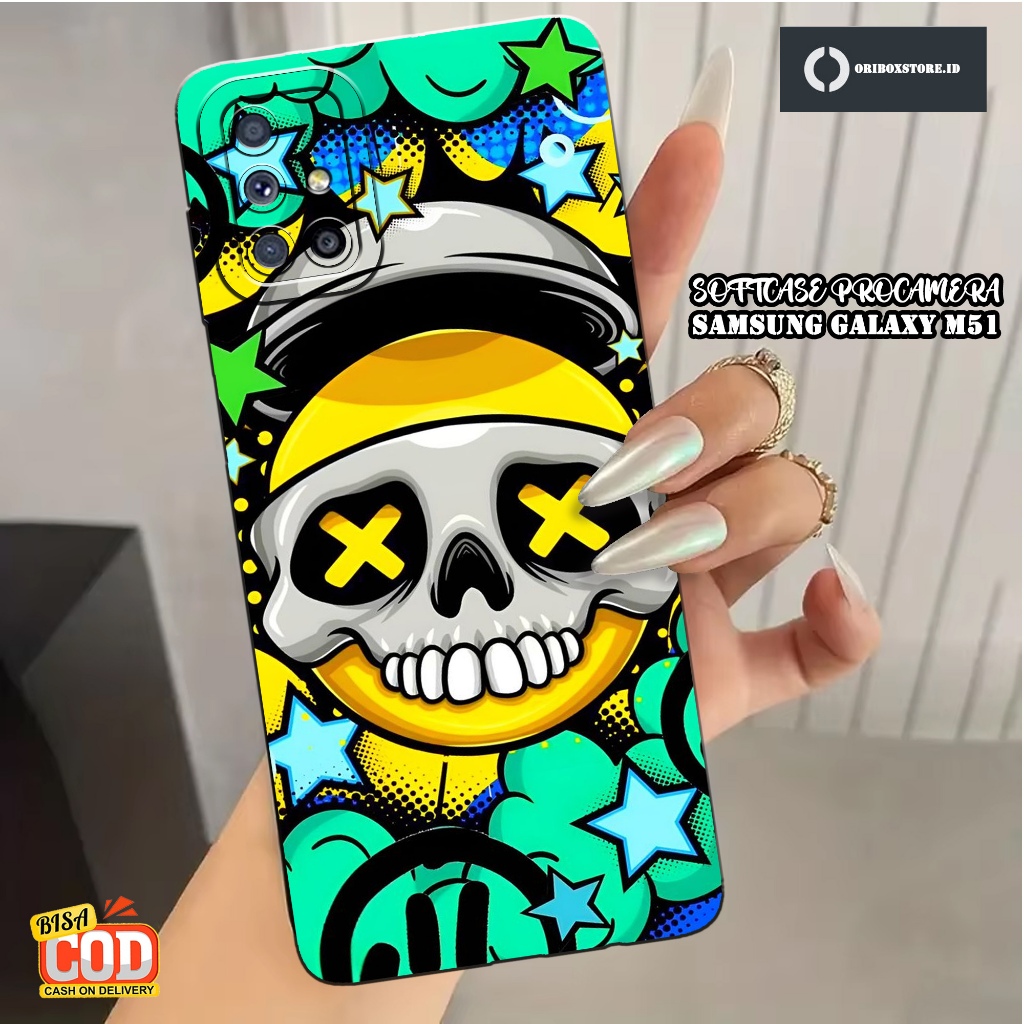 เคส HP ล่าสุด SAMSUNG GALAXY M51 - เคส Graffiti Motif - เคส SAMSUNG GALAXY M51 - SAMSUNG GALAXY M51 