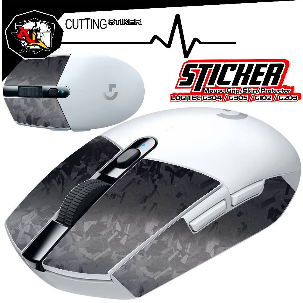 Skin PROTECTOR MOUSE LOGITECH STICKER/MOUSE GRIP LOGITECH G304 / G305 / G102 / G203/ อุปกรณ์เสริมเมา