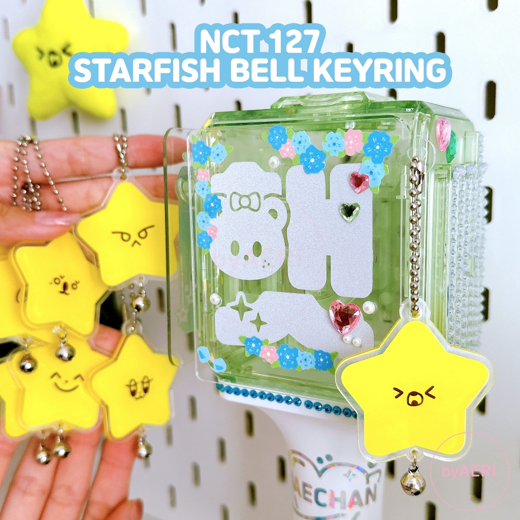 GANTUNGAN NCT 127 STARFISH BULGASARI เบลล์คีย์ริง