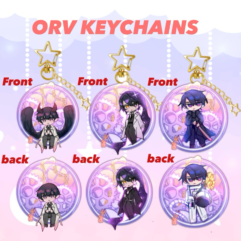 พวงกุญแจ ORV สองด้าน