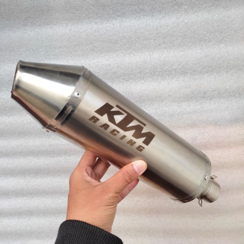 38 มม.ท่อไอเสียเฉพาะกระป๋อง KTM สําหรับ Klx150 Msx125 Ksr110 Crf150 Dtracker Xr150/200 Xtz125/150 Nxr125/150/160 bros