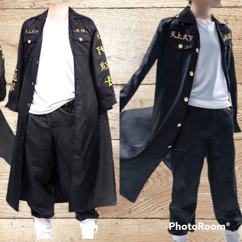 อะนิเมะ ROBES TOUMAN MANJI MIKEY DRAWN LOTTO CASUAL UNISEX ขาย-JOBAH-TUMAN-JUBAH MIKEY ROBE-DRAKEN R