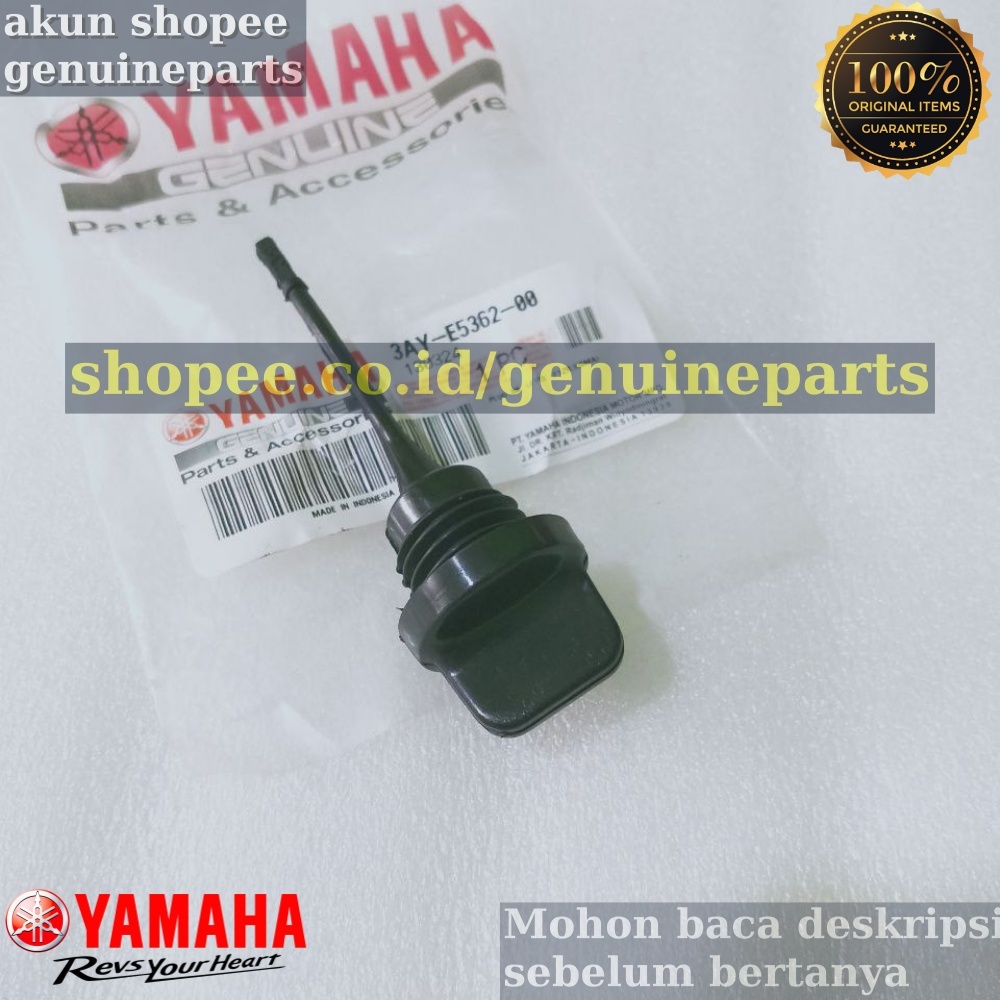MESIN DISPTICK TOP ENGINE OIL CAP PLUG YAMAHA F1ZR FIZR ORIGINAL YAMAHA