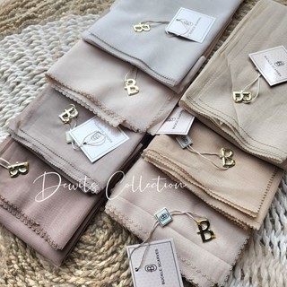 PROMO BUCKLE SCARVES POUCH LOGO AZARA PREMIUM PARIS LUXURY HIJAB KERUDUNG SEGI EMPAT POUCH PREMIUM
