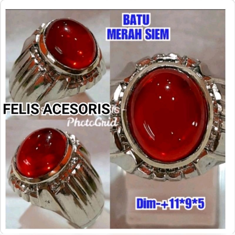 Merah Siem RED RING STONE