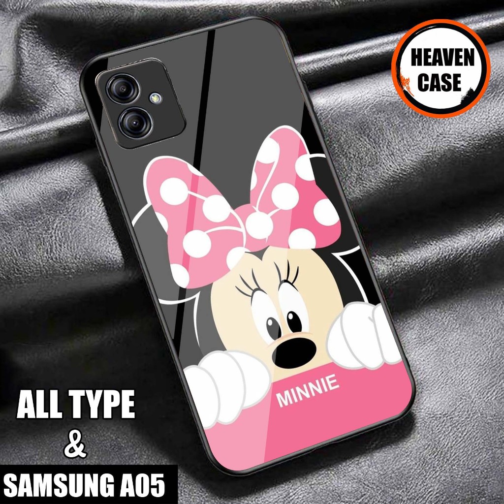 HP HEAVENCASE SOFTCASE GLASS ALL TYPE SAMSUNG A05/A35/A53/A12/M12/A13 4G/A15/A55/A52S/A05S/A32 4G/A2