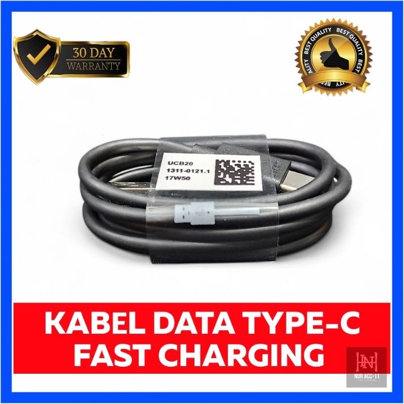 สายเคเบิลข้อมูลสายเคเบิล SNY Xperia 1/X Compact/XZ2/XZ Premium/XZ3/XZs ชาร์จเร็ว USB Type C