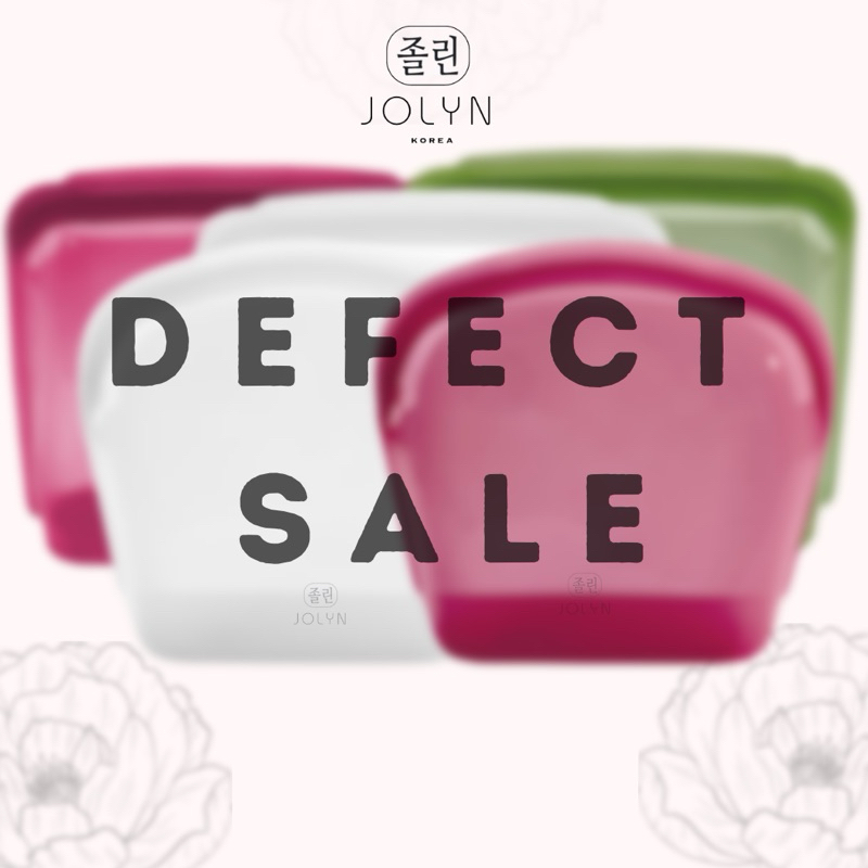 Jolyn - DEFECT PRODUCT Silicone Bag & Silicone Pouch ขนาด 3500 ML & 4000 ML