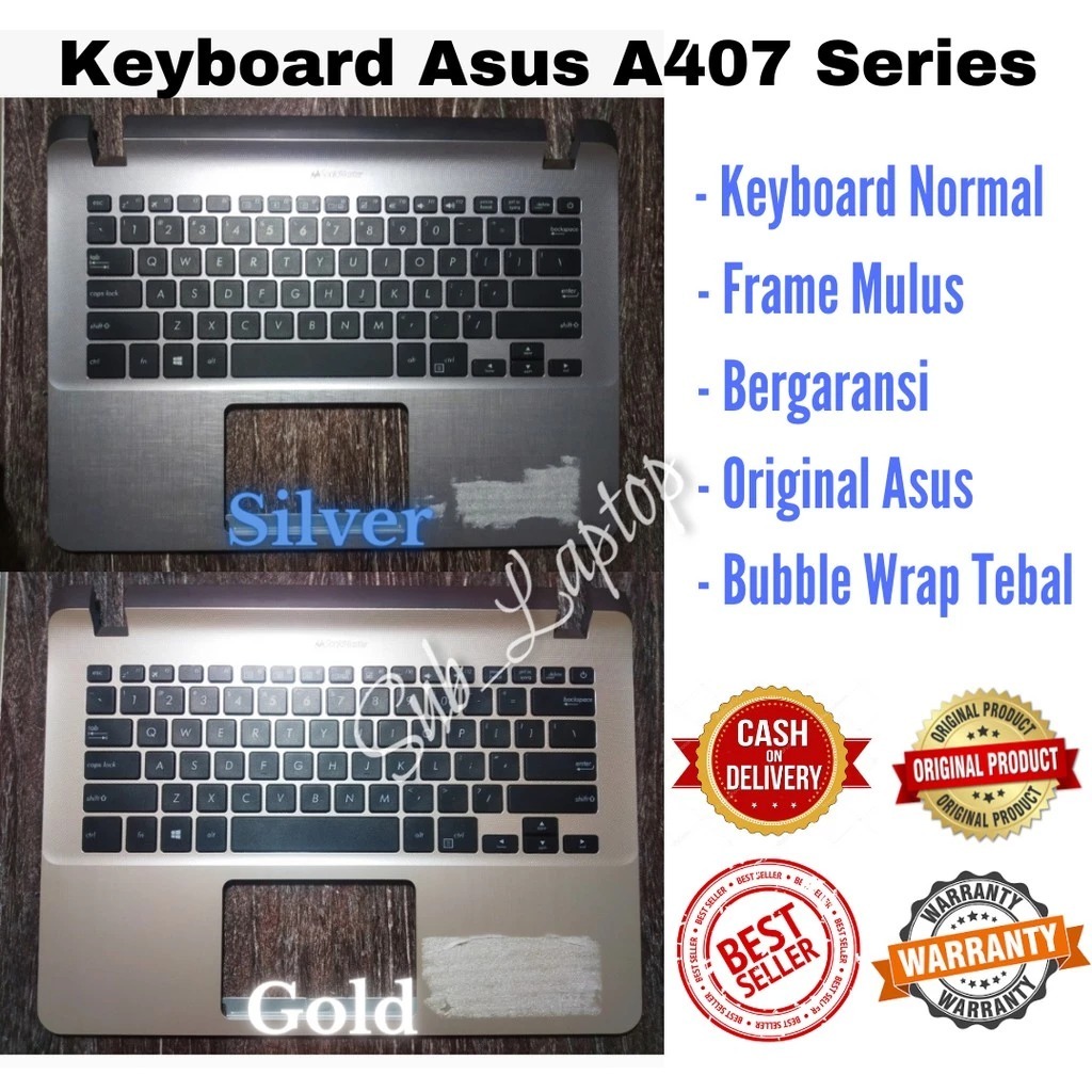 Asus A407 X407 A407M A407U X407M X407U A407MA A407UA X407MA A407UA A407UF Smooth ปกติ 1 แชร์: ข้อมูล