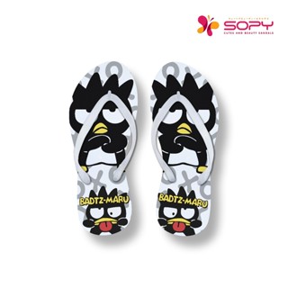 Badtz Maru Motif รองเท้าแตะสําหรับเด็กและผู้ใหญ่ Sopy รองเท้…