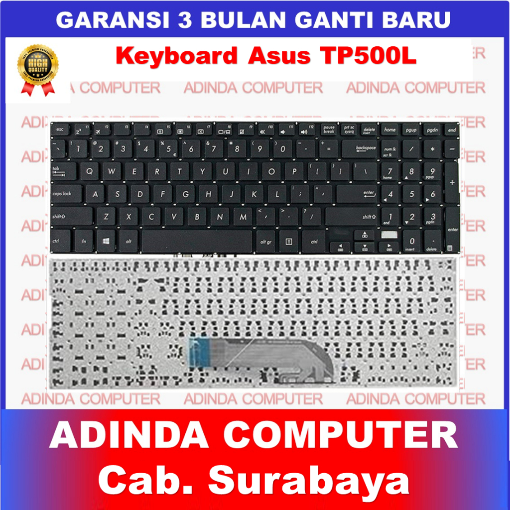 Asus Transformer Book Flip Keyboard TP500 TP500L TP500LA TP500LB