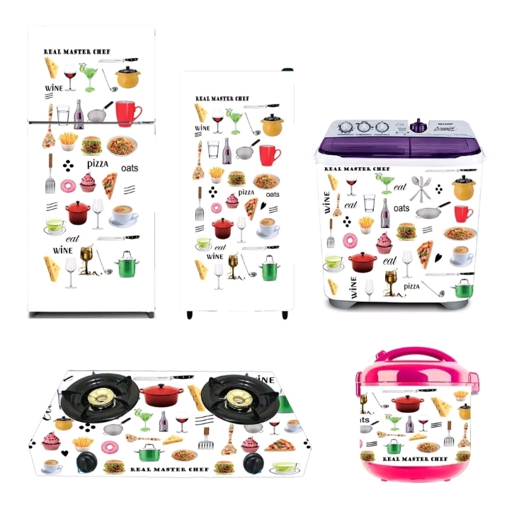 1PT FRIDGE สติ๊กเกอร์/KU; กระดาษ 2PT/2TK STOVE/2TB WASHINGM/MEGICOM