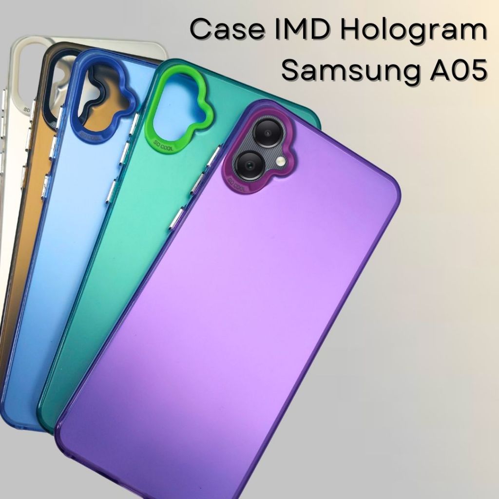 HP Samsung A05 Case Softcase IMD PLATE HOLOGRAM Samsung A05 Phone Case