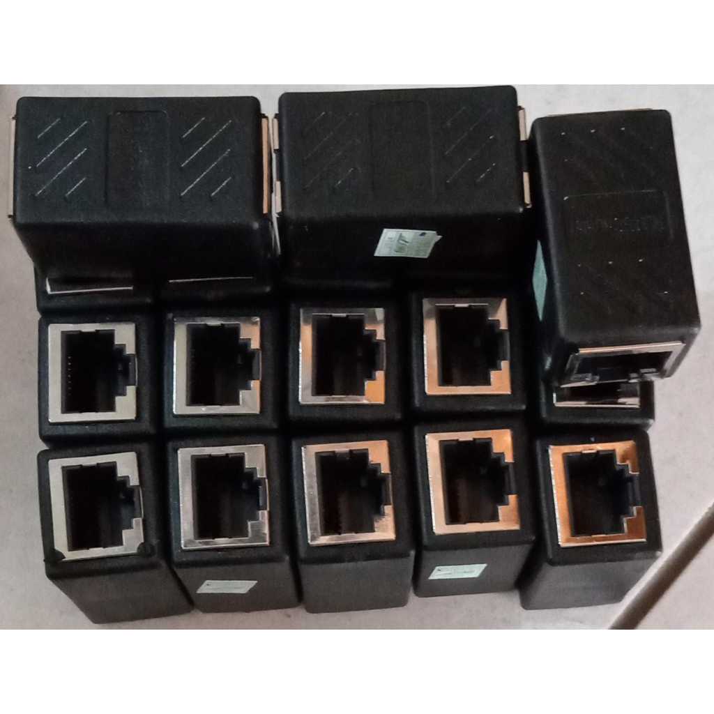 BAREL LAN 1-1 BLACK IRON AND BARE 1-2 BLACK IRON COUPLER LAN