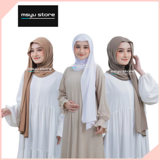 Pashmina Kaos Jersey / Pashmina Mleyot HK