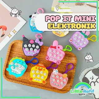 MINI POP IT ELEKTRONIK Mainan Edukasi Anak Squishy Viral Push Bubble Game Pop It Nyala Musik Light LED Fidget Pop It Elektrik Quick Push
