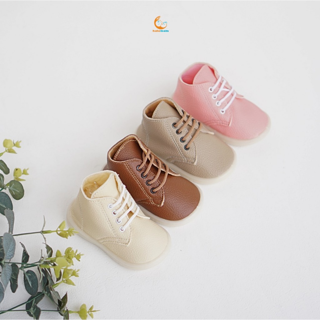 Halomam - รองเท้าบูท KEA (รองเท้าบูท Prewalker สําหรับเด็กทารกทุกเพศพร้อมเสียง)