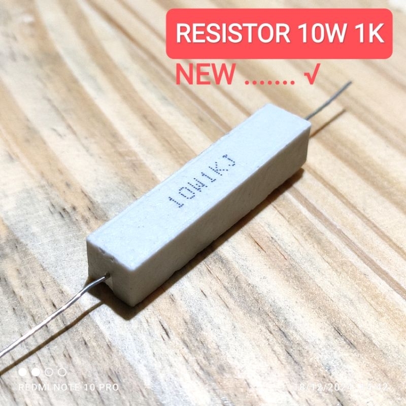 10W 1K CHALK RESISTOR