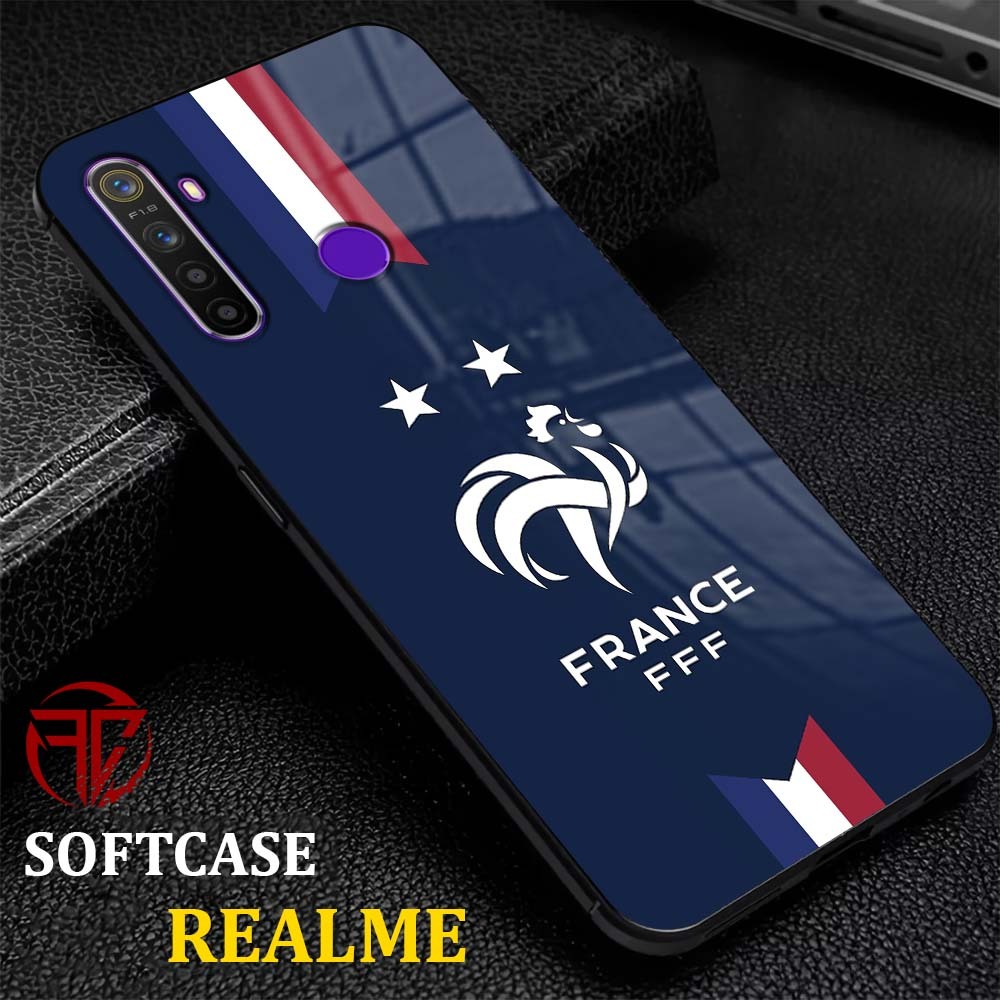 HP AM08 Glitter Softcase | Realme 3 C3 5 5i 5s 5Pro | ไมกา กระจกป้องกันโทรศัพท์มือถือซิลิโคนบอลเคสแก