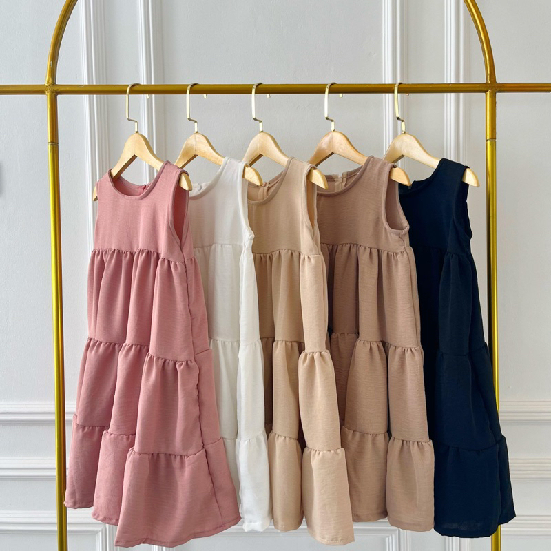 1-9 ปี LUNARA DRESS/INNER สําหรับ GIRLS