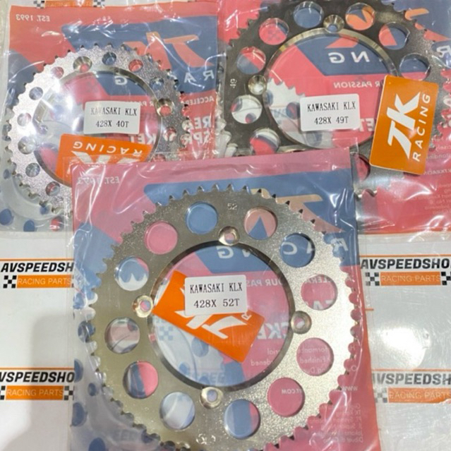 REAR GEAR TK KLX 150 / D-TRACKER Trabas - Super moto