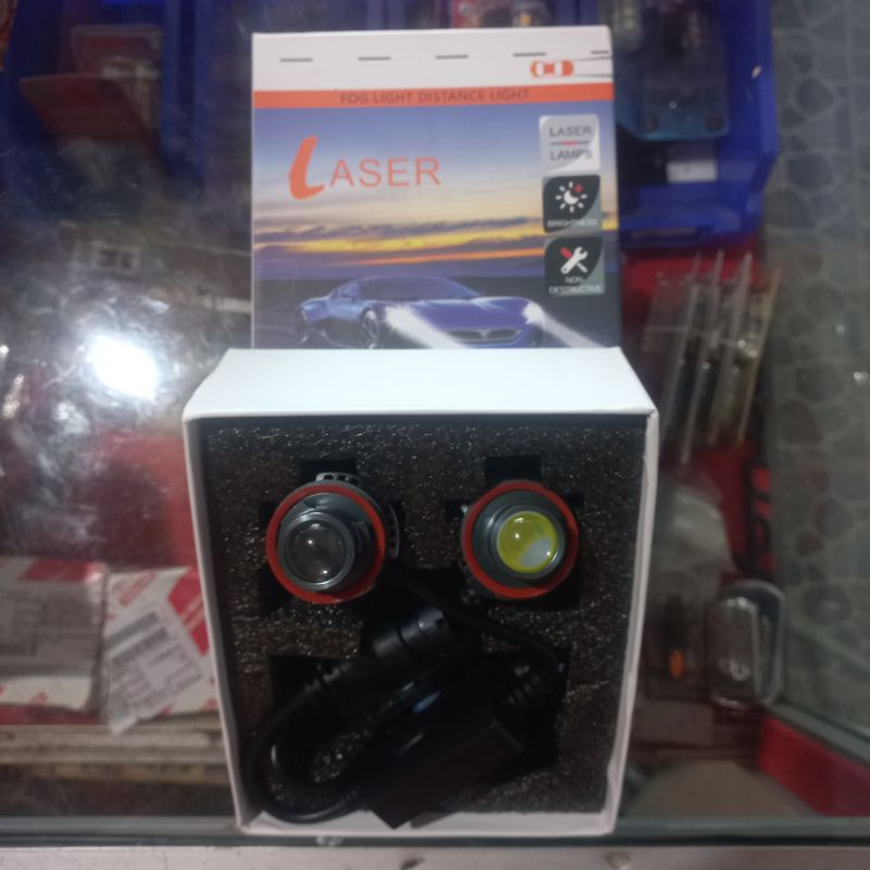 H11/H16 Laser Foglamp หลอดไฟ LED