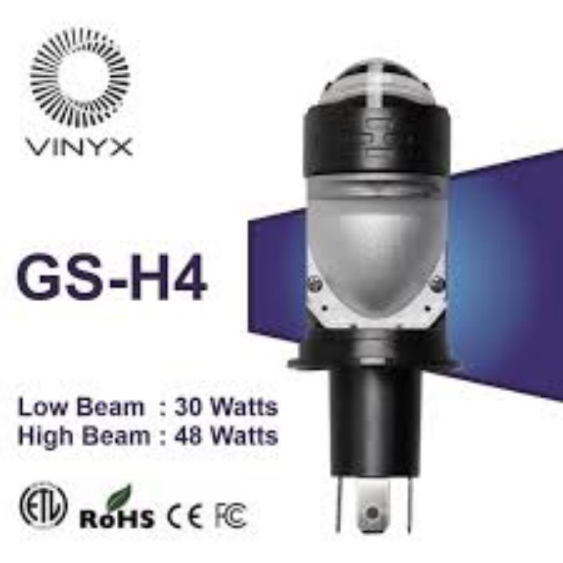 VINYX GS1 H4 - GS2 H4 12VOLT BILED MINI PROJECTOR รถรถจักรยานยนต์