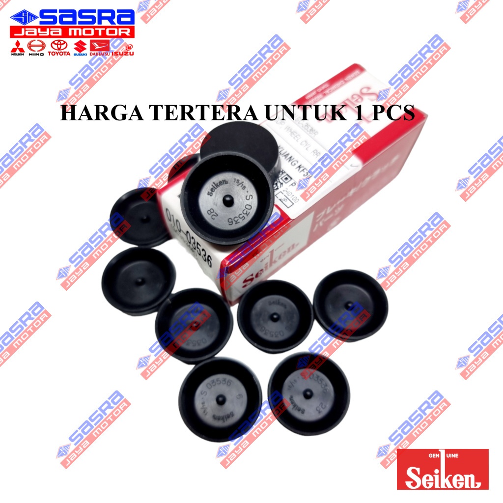 [SKN.SC-3536R] ยางเบรคหลัง [PRICE สําหรับ 1 PCS] SC-3536R Kijang KF50/KF70 ขนาด 15/16 Seiken Origina