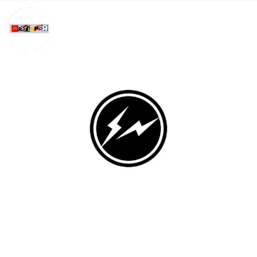 สติ๊กเกอร์ Fragment Design สติ๊กเกอร์โลโก้ streetwear Japan Hiroshi Fujiwara