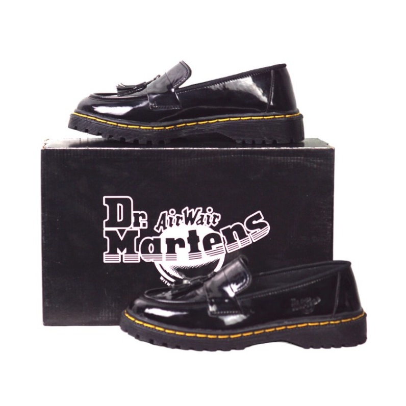 รองเท้าโลฟเฟอร์มันวาว Unisex / luk lofer / รองเท้าผู้ชายและผู้หญิงล่าสุด UK 36-45