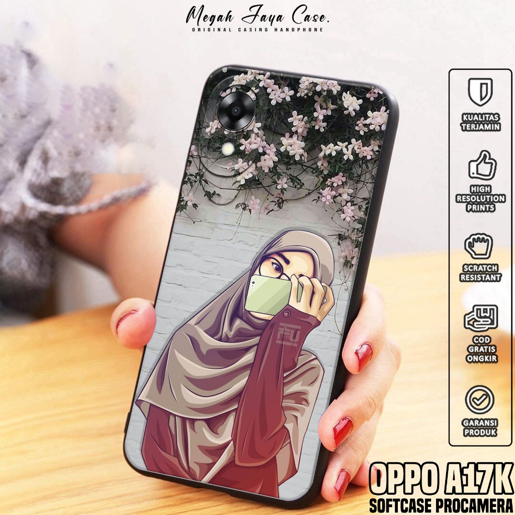 เคส HP Oppo A17K - Oppo A17K Softcase HJB Motif - เคสโทรศัพท์ Oppo A17K - เคส Oppo A17K - เคส Oppo A