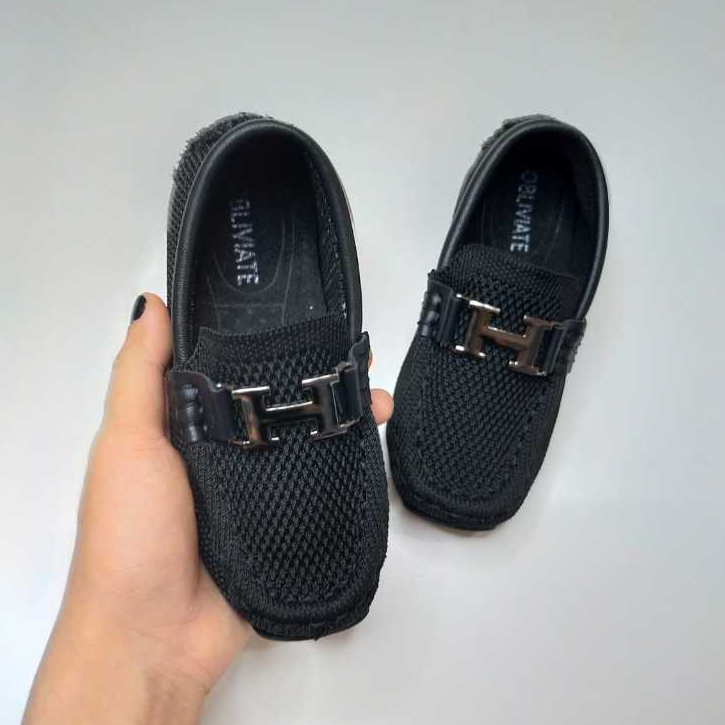 รองเท้าโลฟเฟอร์เด็กผู้ชาย Obviate