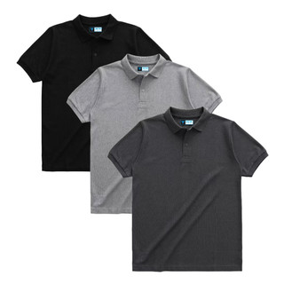 Grass Sabik - Promo 1 Paket Isi 3 Pcs Polo Shirt Polos Terkeren T-Shirt Baju Santai Baju Kerah Brand