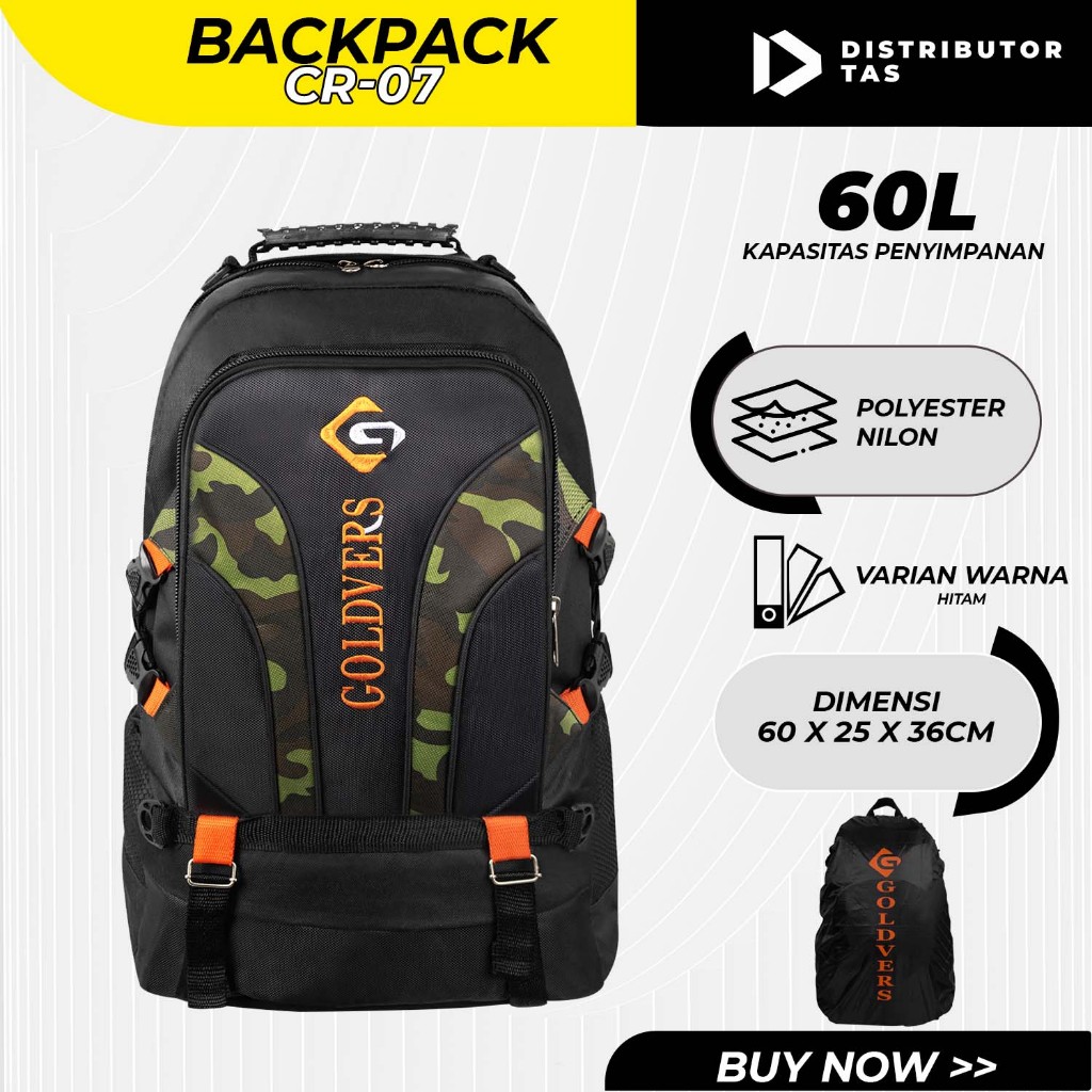 Jumbo BackPack Size 60L Homecoming BackPack Contemporary GOLDVERS BackPack Hikking Mountain BackPack