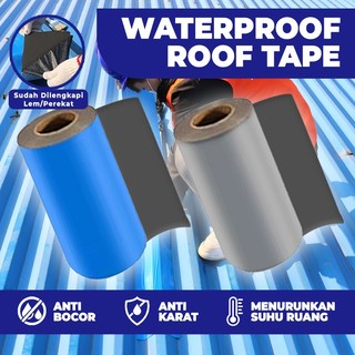 Waterproofing Membrane Waterproof Lakban Anti Bocor Membrane Pelapis Atap Beton Sticker Tape Lakban Magic Aluminium Anti Bocor COD