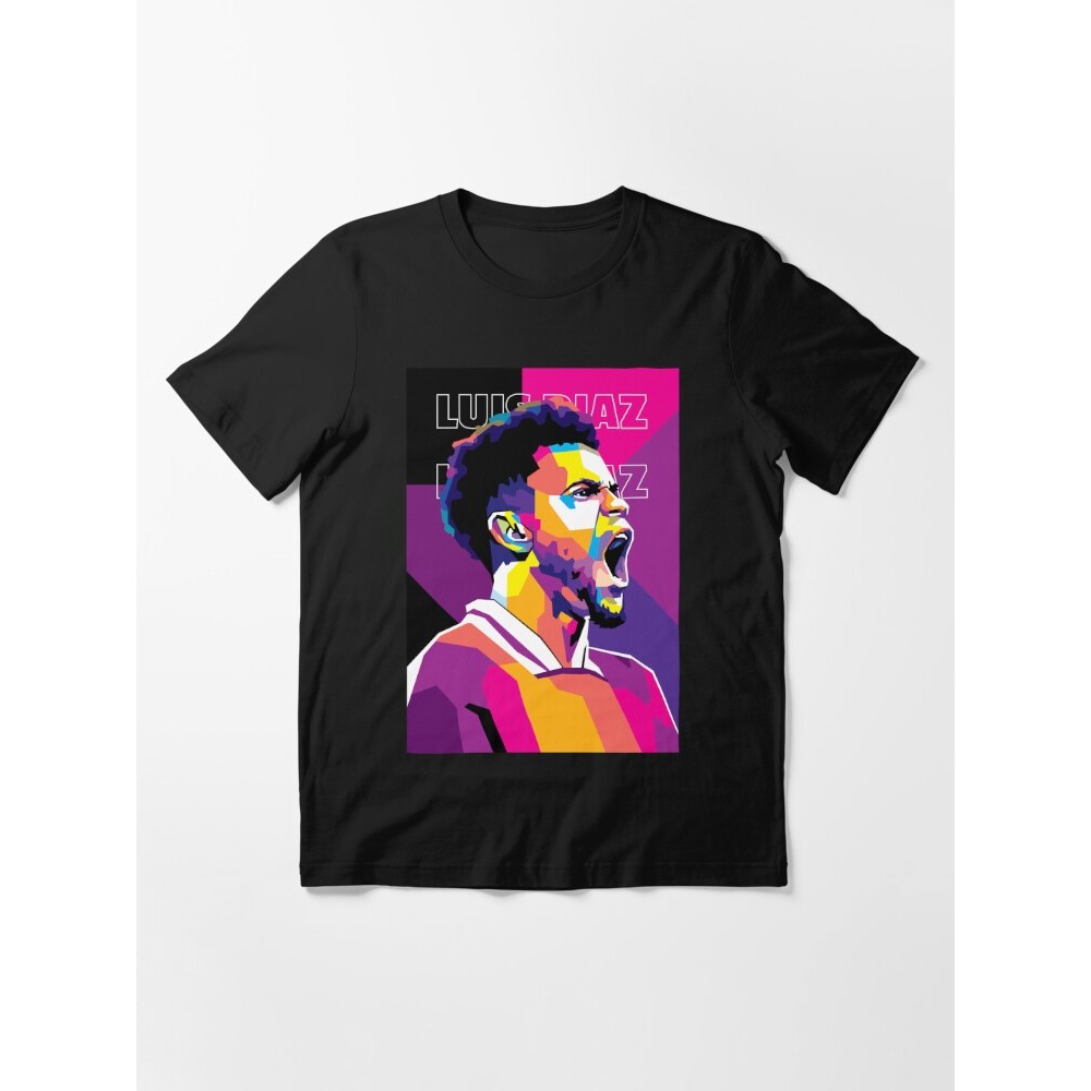 เสื้อยืด Luis Diaz ในสไตล์ WPAP Essential