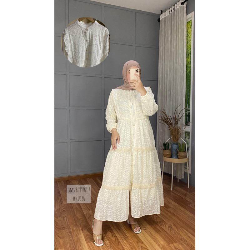 Cotton Gamis plus มีซับใน by Viand