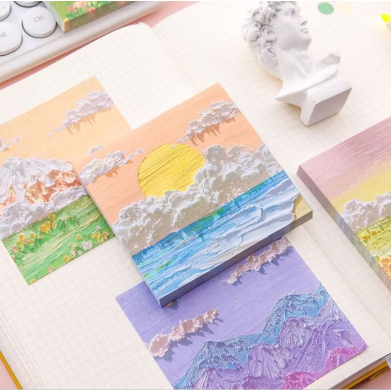 SuccessMart. Sticky Note/ Sticky Note/ Aesthetic Sticky Note/ Landscape Sticky Note
