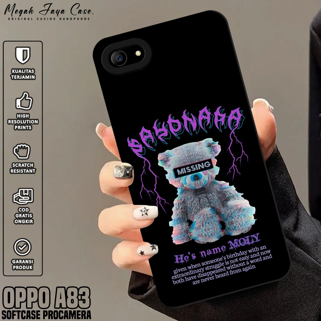 เคสโทรศัพท์ HP Oppo A83 - Oppo A83 Softcase BNKA Motif - เคส Oppo A83 - ซิลิโคนโทรศัพท์ - ตัวป้องกัน