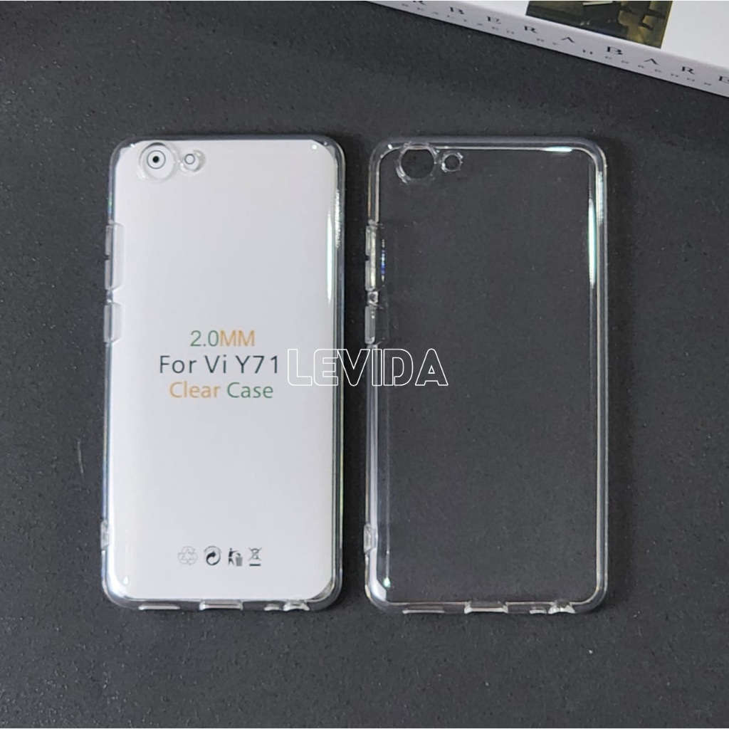 Vivo Y71 Softcase Clear 2.0mm Case Bening Vivo Y71