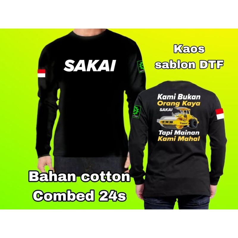 เสื้อยืดแขนยาว Vibro Sakai เราไม่รวยคน ของเล่นของเราแพง