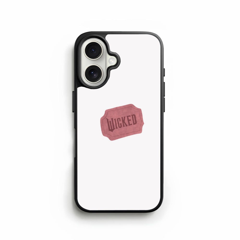 เคส Iphone 16 15 14 13 12 11 X Xs Xr SE Pro Max Mini Plus Casing Ticket Wicked แรงบันดาลใจ