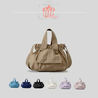 ifti dumpling bag tas tangan dengan tali panjang slingbag tas wanita terbaru selempang nylon serut terbaru