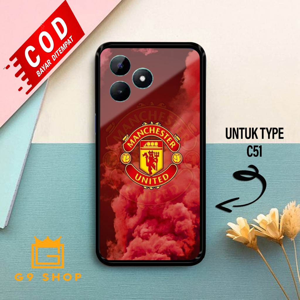 [gnine_case]เคส realme c51-case Glossy-Protective )cas(mu)softcase hp-case hp-casing hp-silikon-soft