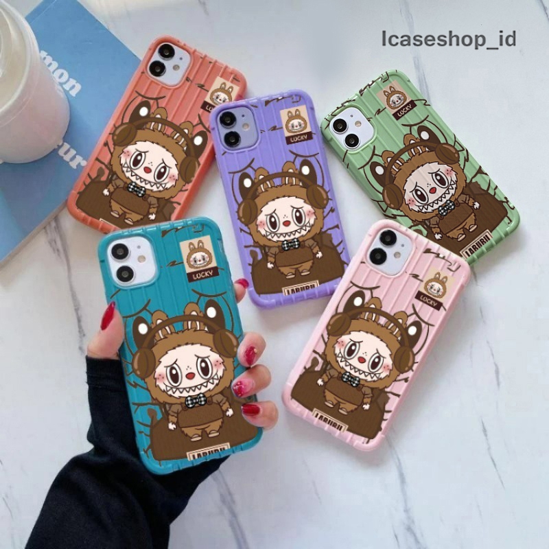 SS1048 SOFTCASE COVER LABUBU BROWN COMPATIBLE สําหรับ SAMSUNG A02S A20 A20S A30 A40 CASE CASING SILI