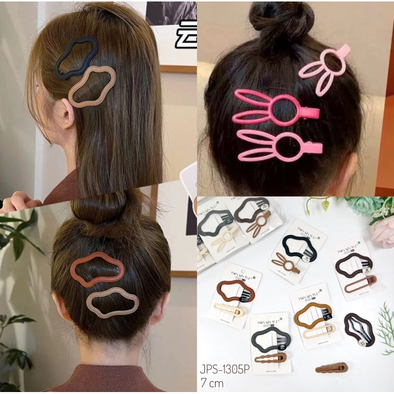 JPS-1305P PARIS RABBIT CROCODILE CLAMP SET + PRINT CLAMP & BTK MIX BRAND CLAMP