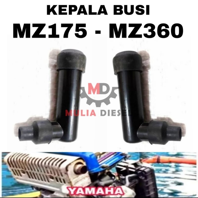 MESIN หัวหัวเทียนสําหรับ Yamaha MZ175 MZ200 MZ300 MZ360 MZ เครื่องยนต์เครื่องกําเนิดไฟฟ้า