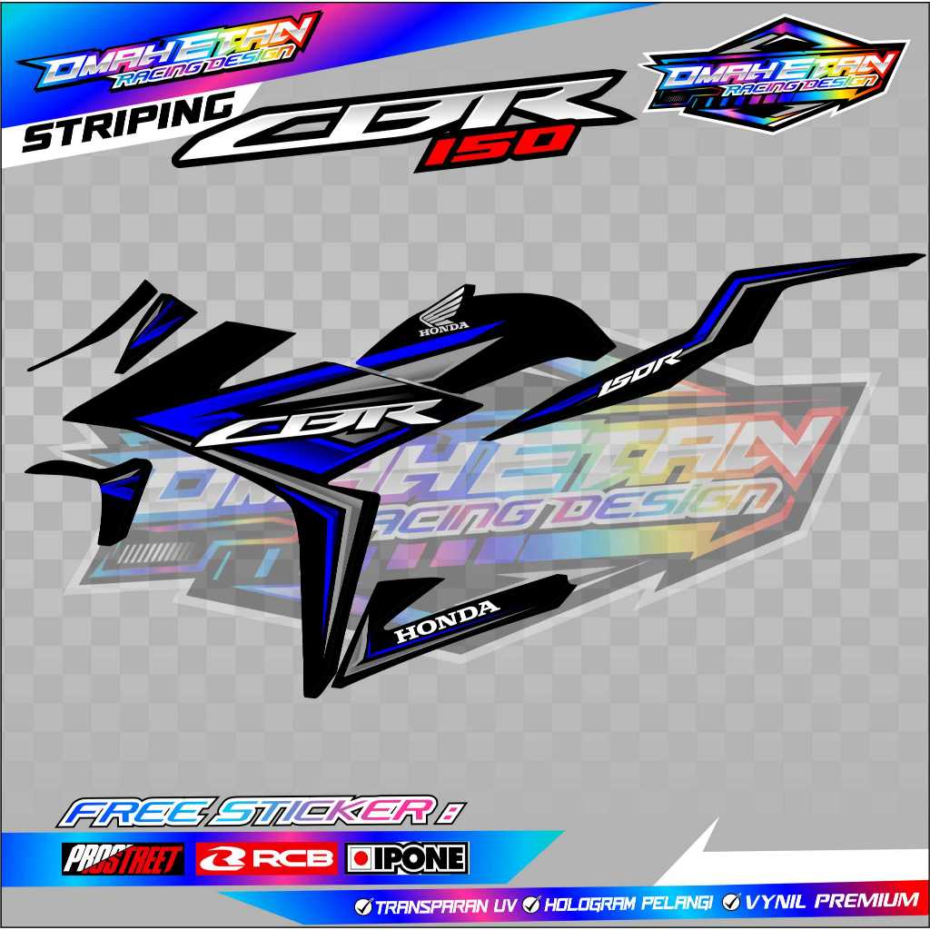 STRIPING VARIATION HONDA CBR 150 R / สติ๊กเกอร์ LIST HONDA CBR 150 R